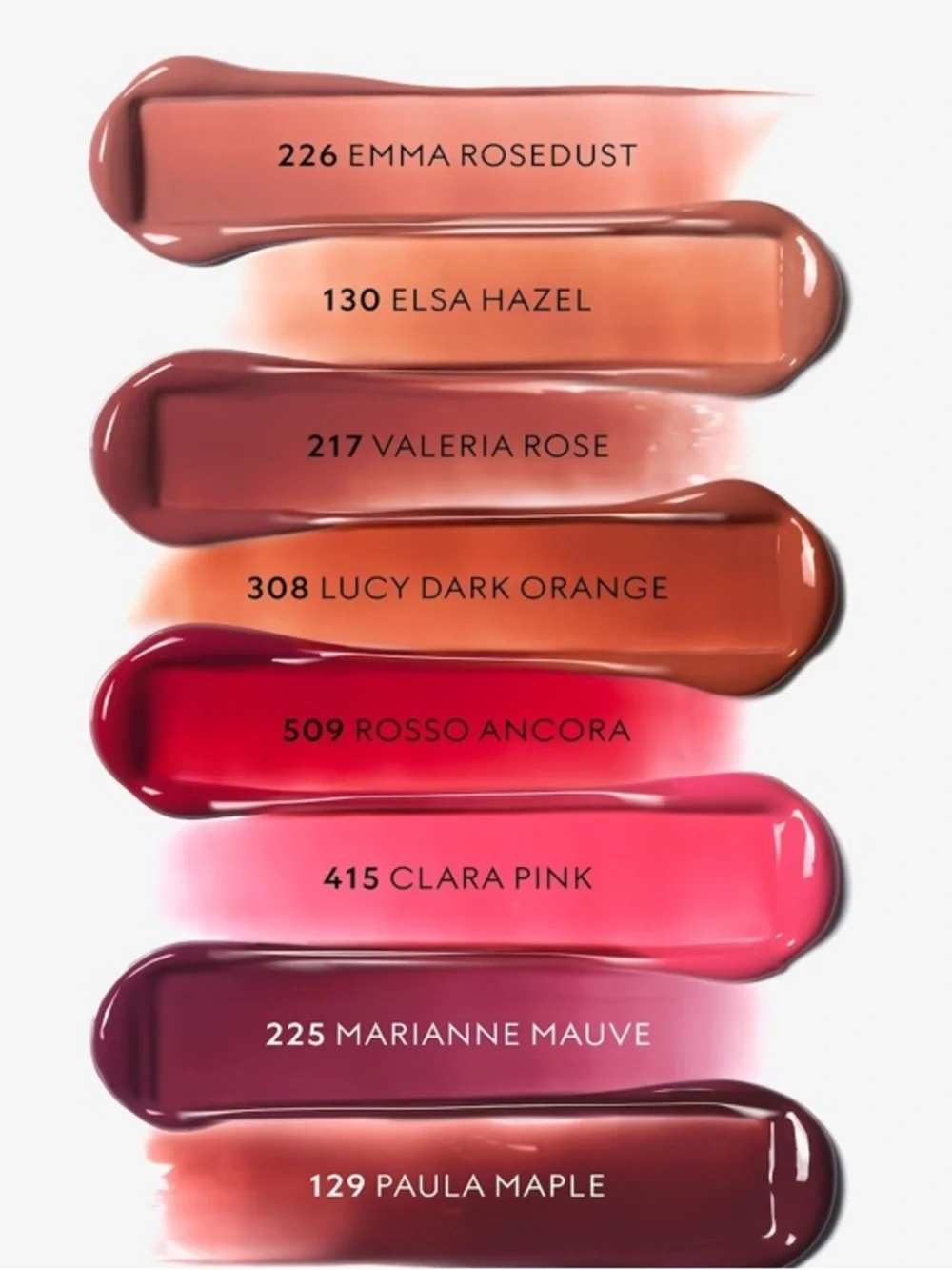 1 GUCCI 217 Valeria Rose - Rosewood Lipstick Stain Oil-In-Water Hydrating Tint